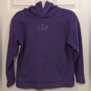 GAP Kids Vibrant Purple Fleece Hoodie, Adorable and Warm, Girls Size L, NWOT.